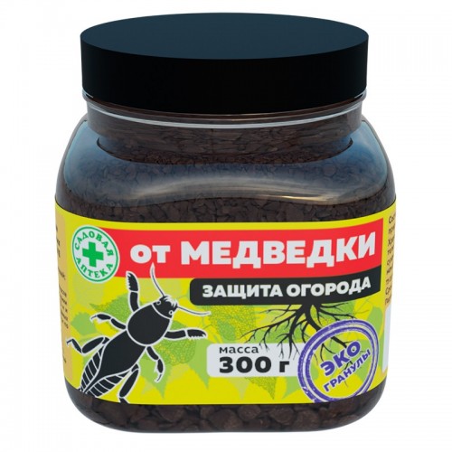 Деготь древесный ( Эко гранулы от медведки) 300 гр КП